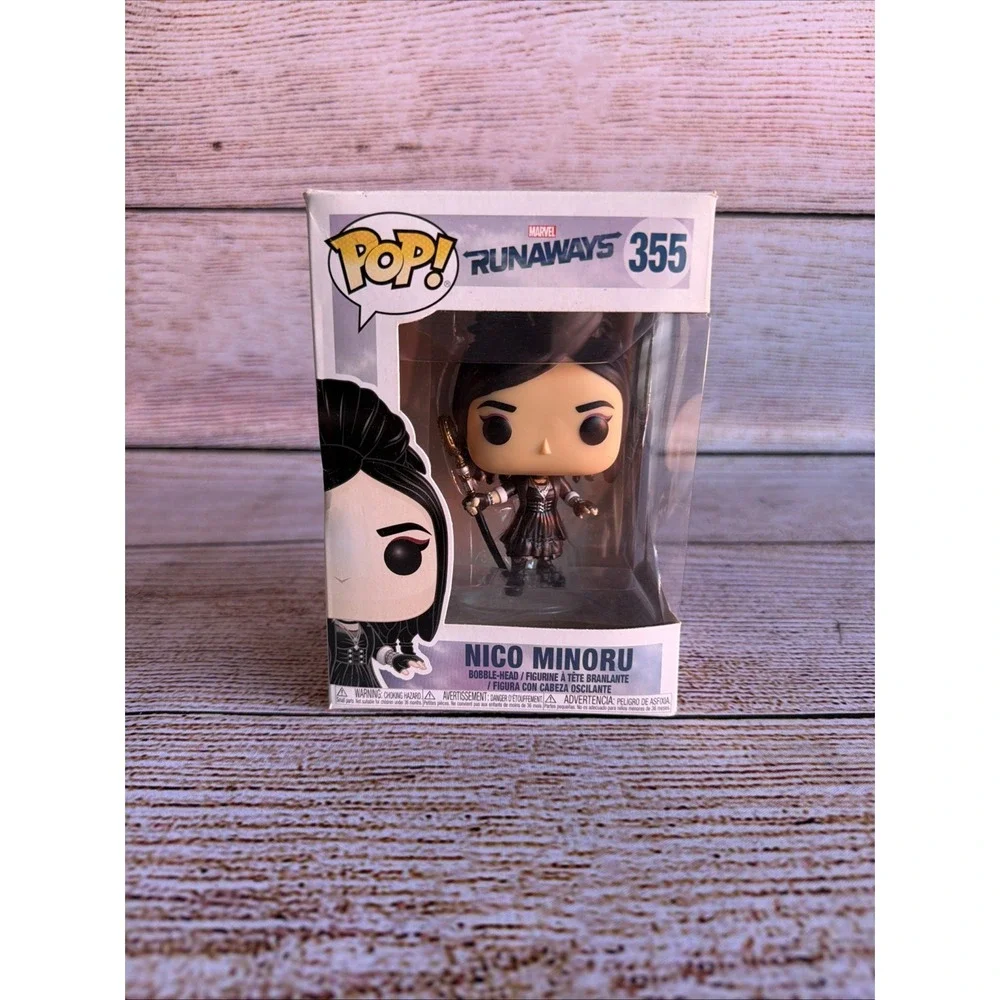 Funko Pop Marvel Runaways Nico Minoru #355 Vinyl Figure In Damaged Box